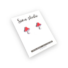 Load image into Gallery viewer, Mushroom Earrings