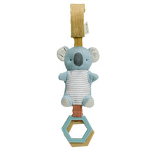 Load image into Gallery viewer, Bitzy Bespoke Ritzy Jingle Attachable Travel Toy: Pastel Rainbow