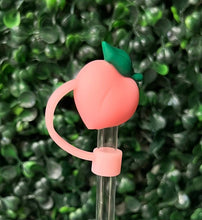 Load image into Gallery viewer, More Straw Toppers: Pink Strawberry