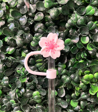 Load image into Gallery viewer, Flower Straw Toppers: White Daisy