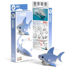 Load image into Gallery viewer, EUGY Shark 3D Puzzle