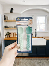 Load image into Gallery viewer, Sweetie Spoons™ Spoon + Fork Set: Buttercream + Toffee