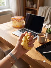 Load image into Gallery viewer, Cheese Squishy Fidget Toy for Stress Relief