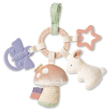 Load image into Gallery viewer, *NEW OPTION* Bitzy Busy Ring™ Teething Activity Toy: Bunny