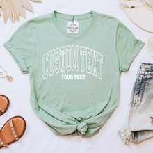 Load image into Gallery viewer, Custom Team Name Spirit Wear Football or Shop Logo Tee Shirt: Small