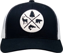 Load image into Gallery viewer, Outdoors Vintage Ballcap Meshback: MOS-KHK