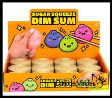 Load image into Gallery viewer, 1 Sugar Dumpling Dim Sum Ball - Thick Glue Stress Fidget