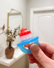 Load image into Gallery viewer, Teensy Teether™ Hero Pop Soothing Silicone Teether