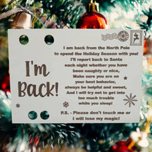 Load image into Gallery viewer, Elf postcard - Elf on shelf - Arrival Postcard - Elf - Child