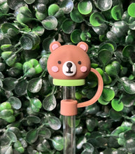 Load image into Gallery viewer, Animal Straw Toppers: Bunny