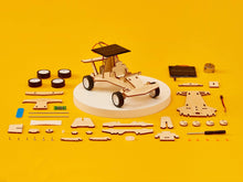 Load image into Gallery viewer, Solar Powered Race Car DIY Kit, STEM Toy, Craft Kit