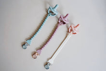 Load image into Gallery viewer, Sweetie Strap™ Silicone One-Piece Pacifier Clips: Toast