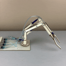 Load image into Gallery viewer, Hydraulic Robotic Arm DIY Kit, Educational STEM Toy for Kids