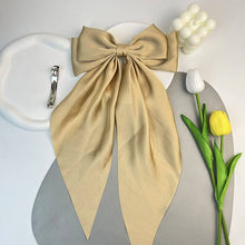 Load image into Gallery viewer, Hair bow: Navy / One Size