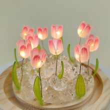 Load image into Gallery viewer, Tulip LED Light DIY Kit, Craft Gift for Girls: Purple