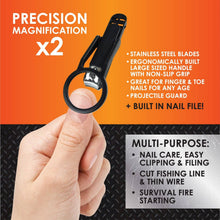 Load image into Gallery viewer, ROUGHNECK MAGNIFYING NAIL CLIPPERS- 6/PACK