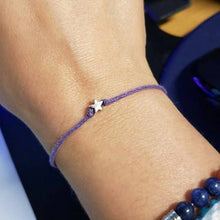 Load image into Gallery viewer, First Day of School Set of 2 Matching Wish Bracelets: Black