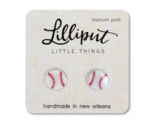Load image into Gallery viewer, Baseball Earrings // Sports Earrings