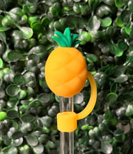 Load image into Gallery viewer, More Straw Toppers: Pink Strawberry
