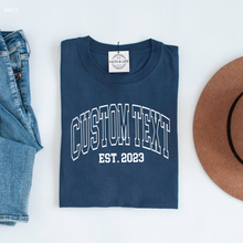 Load image into Gallery viewer, Custom Team Name Spirit Wear Football or Shop Logo Tee Shirt: Medium