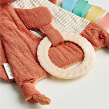 Load image into Gallery viewer, Fox Bitzy Crinkle™ Sensory Toy with Teether