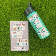 Load image into Gallery viewer, You're So Worthy Positivity Lettering Sticker