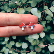 Load image into Gallery viewer, Mushroom Earrings