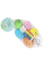 Load image into Gallery viewer, 6-Count DIY Easter Egg Coloring Craft Kit - 12 Bag/72 Egg: WHITE / ONE SIZE