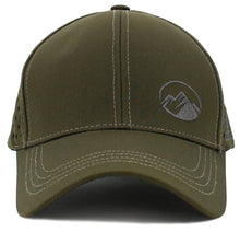 Load image into Gallery viewer, Mountain Range Vintage Ballcap: DGY