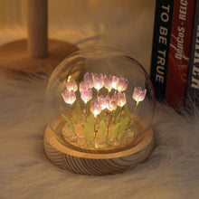 Load image into Gallery viewer, Tulip LED Light DIY Kit, Craft Gift for Girls: Purple