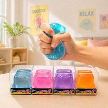 Load image into Gallery viewer, 12PCS - Colorful Gel Squishy Stress Relief Ball Toy