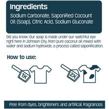 Load image into Gallery viewer, Coconut Oil Soap Bulk Laundry Powder 30Ib: Compostable Bags
