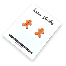 Load image into Gallery viewer, Gingerbread Earrings
