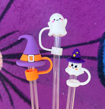 Load image into Gallery viewer, Large Holiday Straw Toppers: Blue Egg
