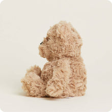 Load image into Gallery viewer, Brown Curly Bear Warmies Junior
