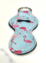 Load image into Gallery viewer, Chapstick Holder Keychain: Tie Dye
