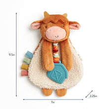 Load image into Gallery viewer, Highland Cow Itzy Friends Lovey™ Plush
