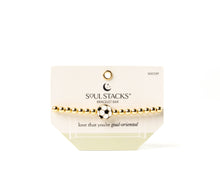 Load image into Gallery viewer, Soul Stacks Bracelet Bar Allstar Collection Open Stock: Soccer
