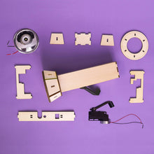 Load image into Gallery viewer, Hand-Crank Flashlight DIY Kit, Educational STEM Toy for Kids
