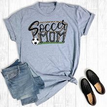 Load image into Gallery viewer, Soccer Mom Goal Graphic Tee: Gray / M / Short Sleeve
