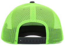 Load image into Gallery viewer, USA Fish Flag Mesh Back Ballcap: BLK-BLK
