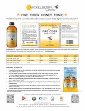 Load image into Gallery viewer, Fire Cider Honey Tonic — immune booster: 8oz
