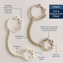 Load image into Gallery viewer, *NEW* Itzy Strap Pack™ - Toy and Snack Cup Strap
