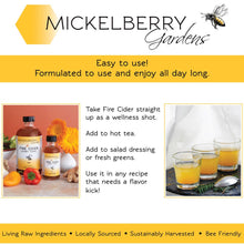 Load image into Gallery viewer, Fire Cider Honey Tonic — immune booster: 8oz
