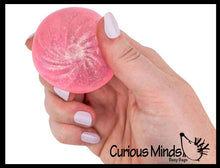 Load image into Gallery viewer, 1  Sugar Dumpling Dim Sum Ball -  Thick Glue Stress Fidget
