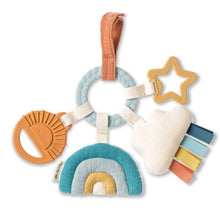 Load image into Gallery viewer, *NEW OPTION* Bitzy Busy Ring™ Teething Activity Toy: Veggie
