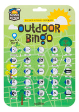 Load image into Gallery viewer, Outdoor Discovery Outdoor Bingo 4 Pack-Travel or Yard Game
