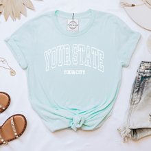 Load image into Gallery viewer, Custom Team Name Spirit Wear Football or Shop Logo Tee Shirt: Medium
