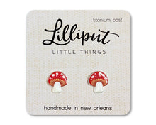 Load image into Gallery viewer, Mushroom Earrings
