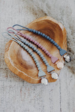 Load image into Gallery viewer, Sweetie Strap™ Silicone One-Piece Pacifier Clips: Toast
